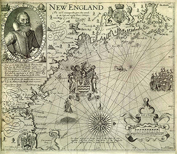 1616 John Smith. New England.