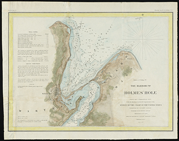 1847 Whiting. Harbor of Holmes’ Hole.