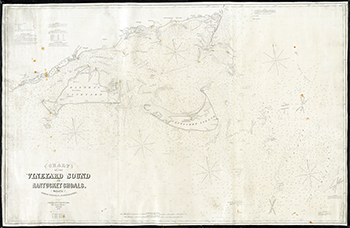 1874 Eldridge. Chart of the Vineyard Sound and Nantucket Shoals.
