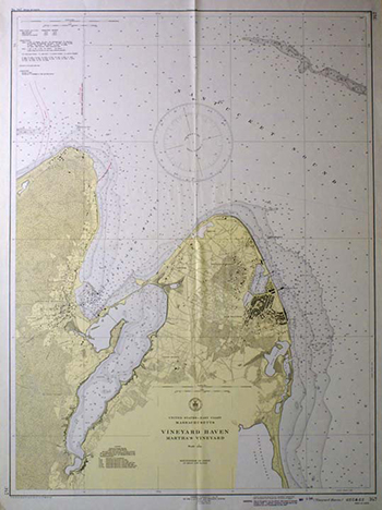 1937 U.S. Coast and Geodetic Survey. Vineyard Haven.