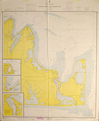 1961 U.S. Coast & Geodetic Survey. Eastern Martha’s Vineyard.