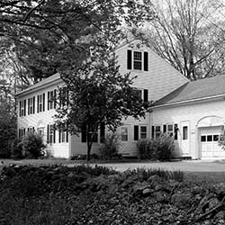 Raup House in Black and White