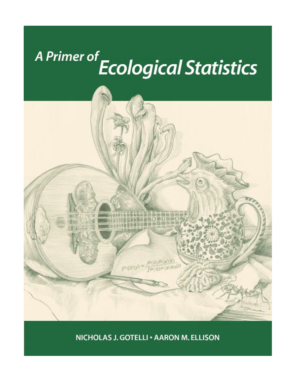Cover Art for A Primer of Ecological Statistics