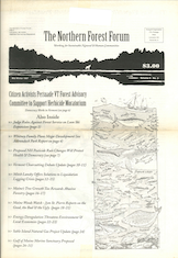 Northern Forest Forum Volume 5 Number 3 cover image