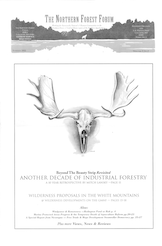 Northern Forest Forum Volume 9 Number 3 cover image