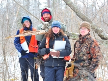 Harvard Forest megaplot crew