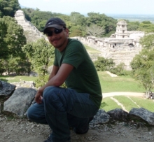 Umass graduate student Israel Del Toro 