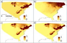 Hemlock distribution