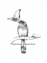 An illustration of a bird.