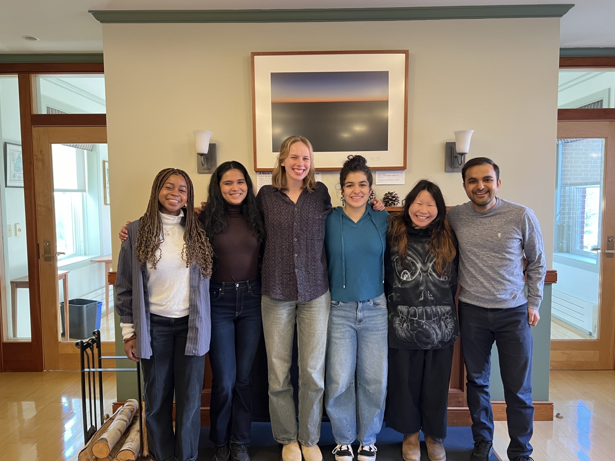 Winter Interns Advance Harvard Forest Research and Education Initiatives