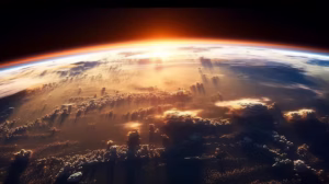 a view of the Earth from space
